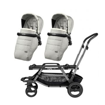 Carucior Duette Piroet Elite Peg Perego Luxe Pure