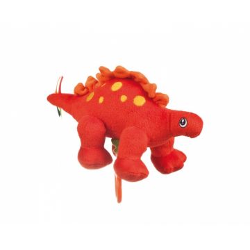 Cutie muzicala din plus Dinozauri portocaliu Cutie muzicala din plus Dinozauri portocaliu