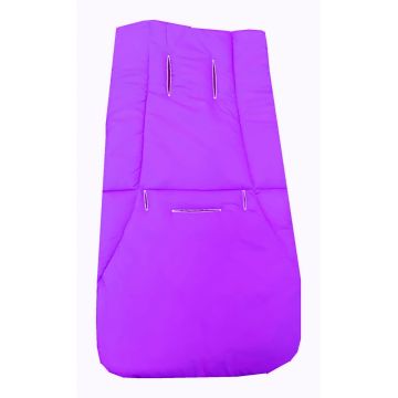 Husa de bumbac pentru carucior Uni violet