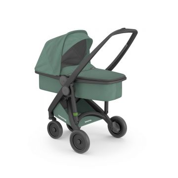 Carucior 2 In 1, Greentom, 100% Ecologic, Black Sage