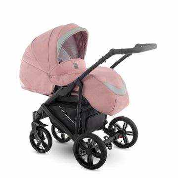 Carucior 3 in 1 Camarelo Baleo pink