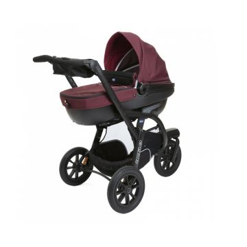 Carucior Chicco Trio Activ3 Car Kit 0+luni Burgundy Powder