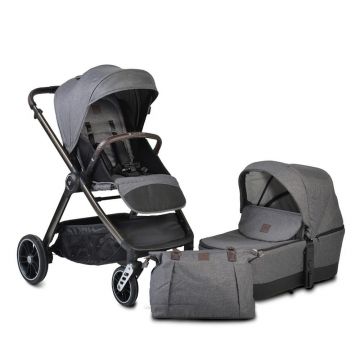 Carucior combinat 2 in 1 Cangaroo Macan Grey