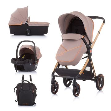 Carucior combinat 3 in 1 Chipolino Elite Humus