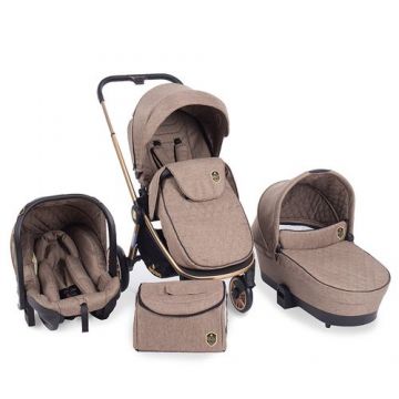 Carucior combinat 3 in 1 Kikka Vicenza beige