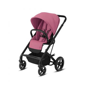 Carucior Cybex Gold BALIOS S LUX Magnolia Pink cu cadru negru