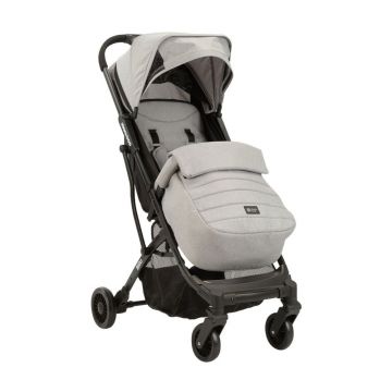 Carucior de vara compact Kikka Boo Fitto Gri Deschis