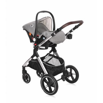 Carucior Set 3 in 1 Lorelli Heaven pana la 22 kg Grey