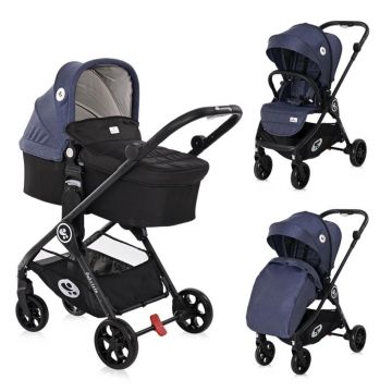 Carucior Set, Patrizia, cos landou individual inclus, Blue