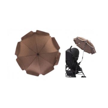 Umbrela pentru carucior UV 50+ Brown Fillikid