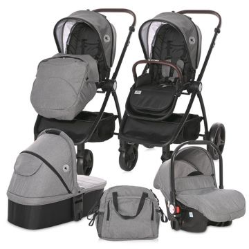 Carucior 3 in 1 Lorelli Infinity Glacier Grey