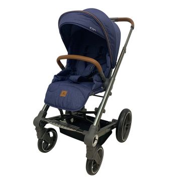 Carucior combinat 2 in 1 Moni Icon 2019 denim