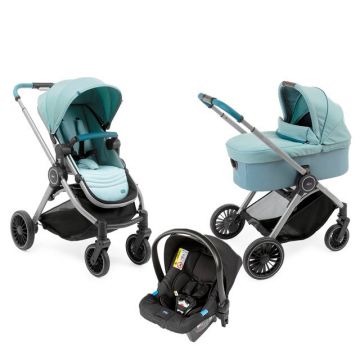 Carucior copii 3 in 1 Chicco Trio Best Friend Pro Light Dragon Fly 0luni+