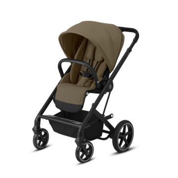 Carucior Cybex Gold BALIOS S LUX Classic Beige cu cadru negru