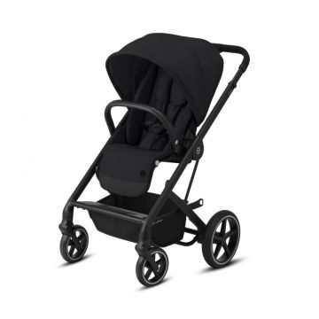 Carucior Cybex Gold BALIOS S LUX Deep Black cu cadru negru