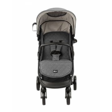 Carucior modular 3 in 1 KikkaBoo Selina Dark Grey