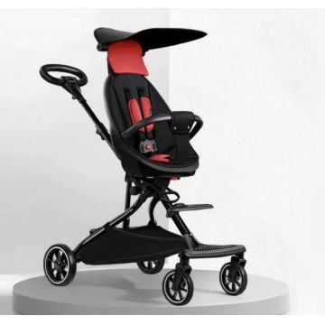 Carucior sport compact, bidirectional, pliabil si portabil, Easy A6 - Rosu