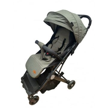 Carucior sport copii, pliere compacta pentru avion, cu sistem troller, C8 vernil