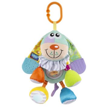 Jucarie Playgro pentru carucior scoica auto si patut Activity friend Puppy