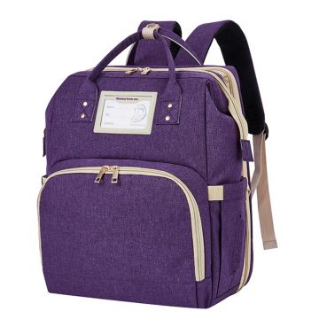 Rucsac pentru mamici F extensibil (purple)