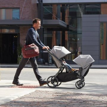 Baby jogger - Carucior gemeni City Select Lux Sistem 2 in 1, Port