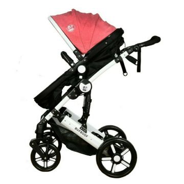 BUF BOOF - Carucior 2 in 1 X-2 Plus Rosu