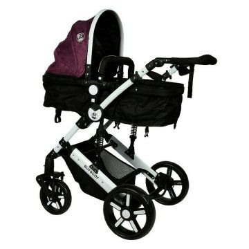 BUF BOOF - Carucior 2 in 1 X-2 reversibil 0-36 luni Purple BUF BOOF - Carucior 2 in 1 X-2 reversibil 0-36 luni Purple