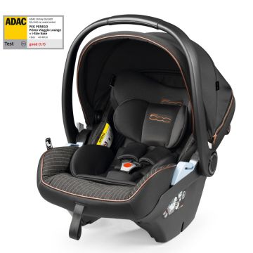 Carucior 3 in 1 Peg Perego Vivace Lounge 0 - 22 kg 500 negrugri i-Size