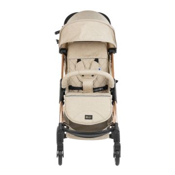 Carucior sport cu cadru din aluminiu KikkaBoo Cloe Beige Carucior sport cu cadru din aluminiu KikkaBoo Cloe Beige