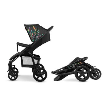 Carucior sport Lionelo Annet Plus Dreamin cu accesorii 0 - 22 Kg Negru Carucior sport Lionelo Annet Plus Dreamin cu accesorii 0 - 22 Kg Negru