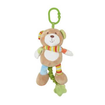 Lorelli Toys - Jucarie multifunctionala Ursulet Muzicala, 24 cm din Plus