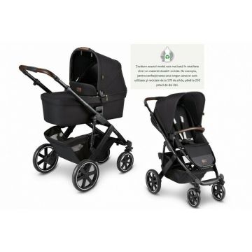 Abc-design - Carucior 2 in 1 Salsa 4 fashion Midnight ABC 2022