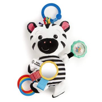 Bright Starts - Baby Einstein - Jucarie din plus Zebra zambareata