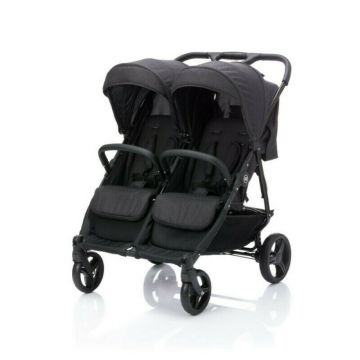 Fillikid - Carucior gemeni sport Duo complet, Negru