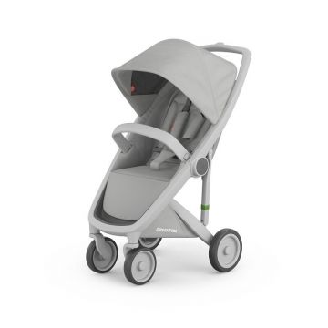 Greentom - Carucior, , Classic Upp, 100% Ecologic, Grey Grey Greentom - Carucior, , Classic Upp, 100% Ecologic, Grey Grey