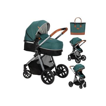 Carucior transformabil 2in1 Momi Limuru - Green