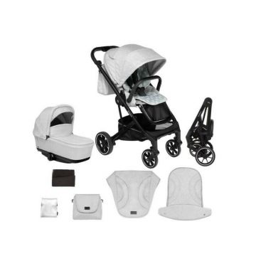 Skiddou - Carucior 2 in 1 Moss, Normandic Dream, Gri,