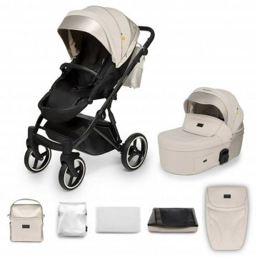 Skiddou - Carucior 2 in 1 Oslo+, Vanilla delight, Bej,