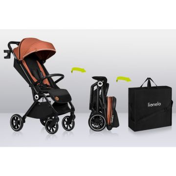 Carucior sport Lionelo Cloe cu accesorii de la 6 luni Gri