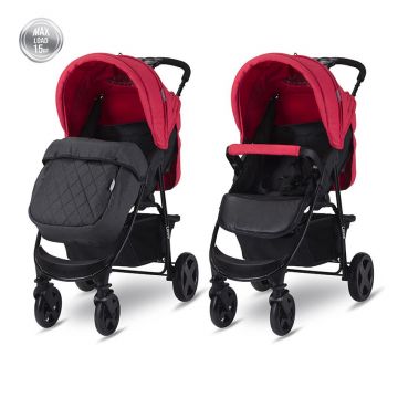 Carucior sport Olivia Basic cu husa de picioare Mars Red