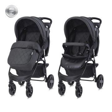 Carucior sport Olivia cu husa de picioare Black