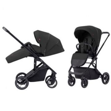 Carucior troller reversibil (max. 22 Kg) Carrello ALFA 2023 2 in 1 Midnight Black