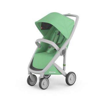 Greentom - Carucior Classic Upp, 100% ecologic, Grey Mint