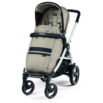 Carucior Peg Perego de la nastere, Book 51 S Titania Luxe Ecru (sasiu + hamac), 0-22 kg