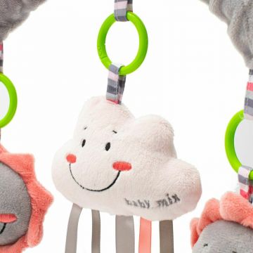 Arcada universala Baby Mix cu jucarii din plus Cloud