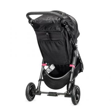 Carucior Baby Jogger City Mini GT Black, 0-15 kg, Sistem Quick-Fold (Negru)