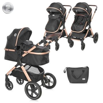 Carucior combinat Lorelli Classic Viola Black Diamonds