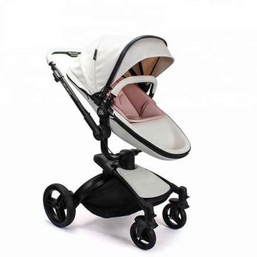 Carucior copii Wonder Buggy Stork 2 in 1 Lux Alb