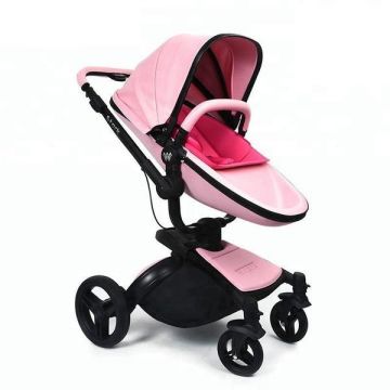 Carucior copii Wonder Buggy Stork 2 in 1 Lux Roz