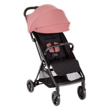 Carucior Graco Myavo Dusty Rose, 0-22 kg (Negru/Roz)